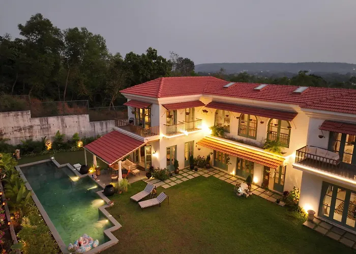 Casa Azul- Luxury 4Bhk Assagao With Private PoolVilla